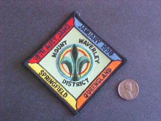 Mt Waverley 18th Aust Jamboree Springfield Scout Badge