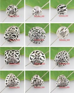   Semihollow Spacer Finding Beads Style/Shape/Round/Heart/Ball Layer
