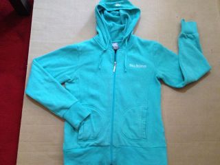 NEW BALANCE Womens Jumper Hoody Size 8 X Small XS Turquoise Gym Sports 