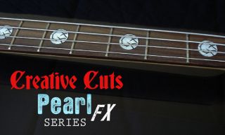 Blink 182 Mark Hoppus White MOP Pearl Custom Vinyl Decal Bass Inlays