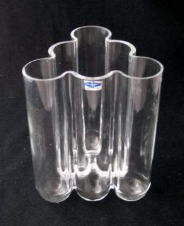   art glass vase w label 6 3 4 h  65 00  iittala