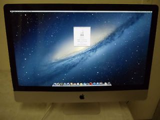 Apple iMac 27 Desktop 3.2ghz i3 1.5TB HD 4GB RAM   MC510LL/A