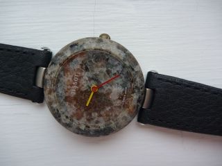 Beautiful New Dark Speckled Marble R150 Tissot Rockwatch Rock Watch w 