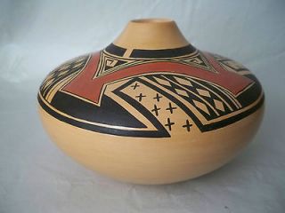 Hopi Native American Indian Pottery Bowl Gloria Mahle