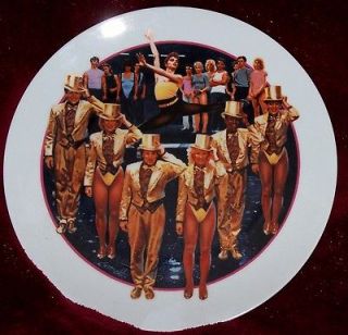 Avon Images of Hollywood 2 plate set A Chorus Line & Singin in the 