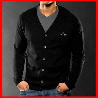 NEW Oakley O Jupiter Mens Sweater Black Cardigan Silk Cashmere Blend 