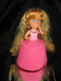 Vintage Tonka CupCake Turquoise /w Glitter Dress Bottom Doll Figure