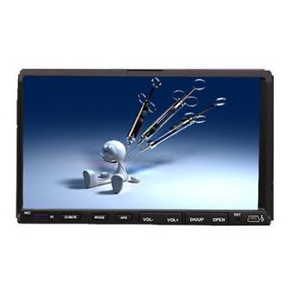 Double 2 Din 7 Car Stereo DVD CD /4 Player RDS Radio USB/SD 