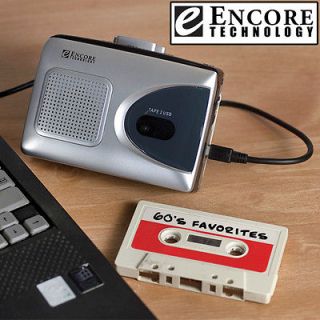   Cassette, Tape Player, Converter/Recorder, USB, to, Computer, to, CD