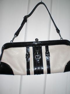 ISABELLA FIORE Patent Leather Clutch Handbag Purse