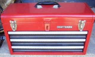 craftsman 3 drawer portable tool chest 706 toolbox time left