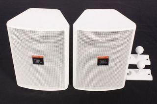 JBL Control 23T White 3 1/2 Indoor/Outdoor Speaker Background/For 