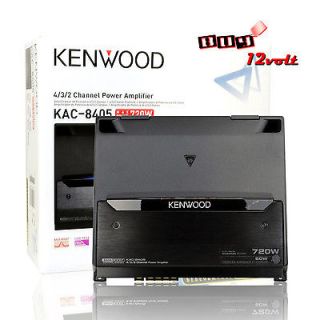 Kenwood KAC 8405 720W Max, 4 Channel Performance Series Amplifier