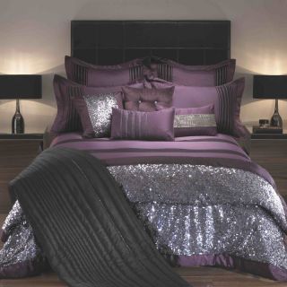 kylie at home carita damson bed linen free delivery location