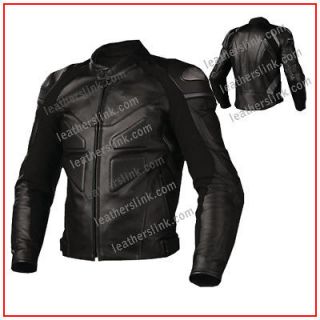 Biker Motorcycle Motorbike Racing Leather Jacket MJK 123(US 42/EUR 52)