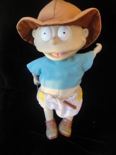 TOMMY PRESS TOMMY & MOVE 1996 FROM THE RUGRATS MOVIE COWBOY HAT DOLL 