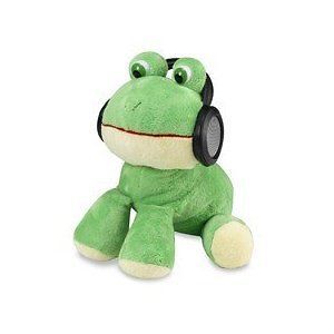 iFlops Frog Personal Twin Speaker Stuffed Animal Pal