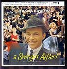 FRANK SINATRA Swingin Affair LP Capitol W803 MONO Vinyl Album Record 