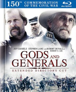 Gods and Generals Blu ray Disc, 2011, 2 Disc Set, Directors Cut 
