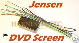 JENSEN DVD Wire Harness VM9212 VM9312HHD VM9412 VM9512