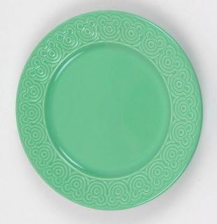 Disney Mickey Mouse Ears SALAD PLATE, Made in Portugal, AQUA (blue 