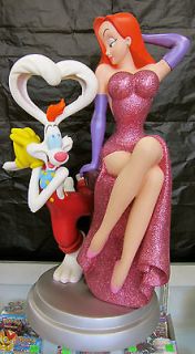 ROGER & JESSICA RABBIT Figurines RARE COLLECTIBLE Walt Disney PERFECT 