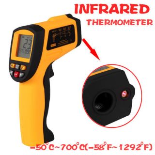   LCD Non Contact IR Infrared Digital Pen Thermometer  50℃ 700