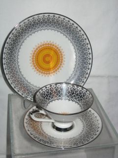 Winterling silver pattern 3pc tea set made in Bavaria