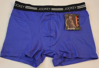 New Men Jockey Sport Performance 1 Pack Boxer Brief Underwear H  Fly 