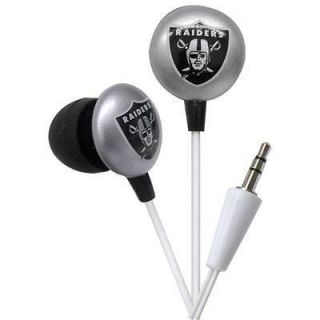 Oakland Raiders Ear Buds fits I Phone I Pad  players