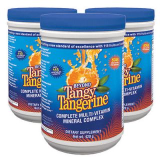   Tangerine (3  420g Canisters) by Youngevity, A Joel Wallach Company