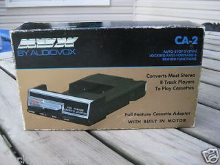 Audiovox CA 2 8 Track Player to Cassette Aadaptor NIB