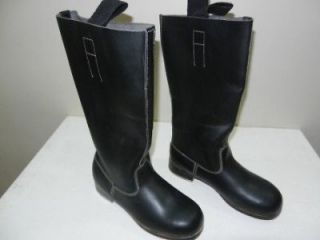 WWII Leather German Jack Boot Reproduction SIZE US 8