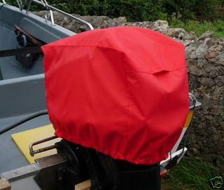 Outboard Motor Boat Engine Cover 30 90 HP Size4 Red