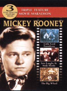 Mickey Rooney DVD Triple Feature Little Lord Fauntleroy Love Laughs at 