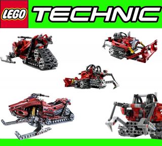 new lego technic 8272 snowmobile bnisb sealed very rare time
