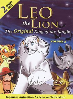 Leo the Lion, King of the Jungle   Volume 3 DVD, 2003, 2 Disc Set 