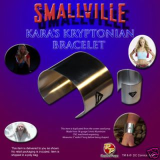 smallville kara s kryptonian bracelet replica prop expedited shipping 
