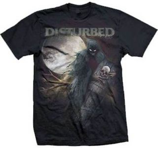 Disturbed   Creepin Coffin   Large T Shirt