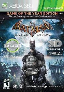   Arkham Asylum Game of the Year Dark Knight vs Joker XBOX 360*NEW