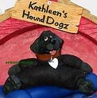 Frankie The Black Labrador Kathleen Kelly Hound Dogz Collection NEW 