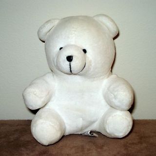 New 5 Small Polar Bear Keychain + Back Zipper Plush Stuffed Animal 