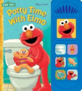 potty time with elmo liittle sound book by time left