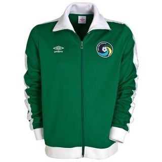 New York Cosmos classic track jacket pine green/white   Adult Small 