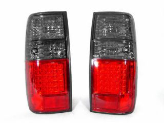 1996 1997 LEXUS LX450 LX 450 CRYSTAL RED AND SMOKE REAL LED REAR TAIL 