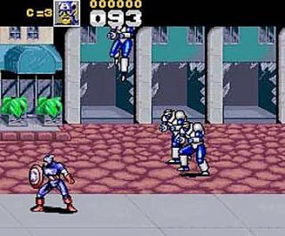 Captain America and the Avengers Super Nintendo, 1992