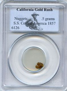 Gold Nuggets from the S. S. Central America 1857 / California Gold 