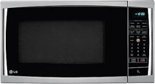lg lcrt1510sv 1 5 cu ft countertop microwave time left