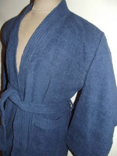 NWT Mens Womens Unisex Cotton Terry Cloth Kimono Robe S / M L / XL 