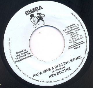 temptations cover papa was a rolling stone ken boothe from